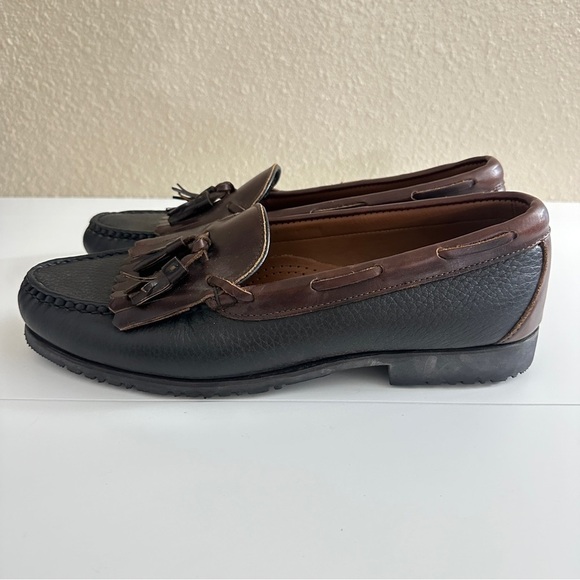 Allen Edmonds Men\'s Nashua Tassel Loafers in Black Brown Colors Narrow Fit sz 11 main image 15